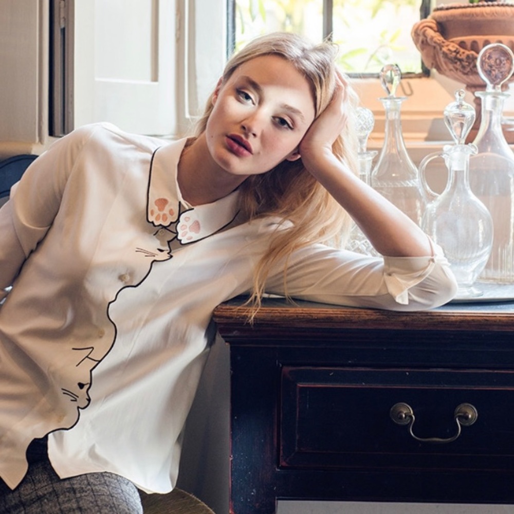 Cat Lady Blouse